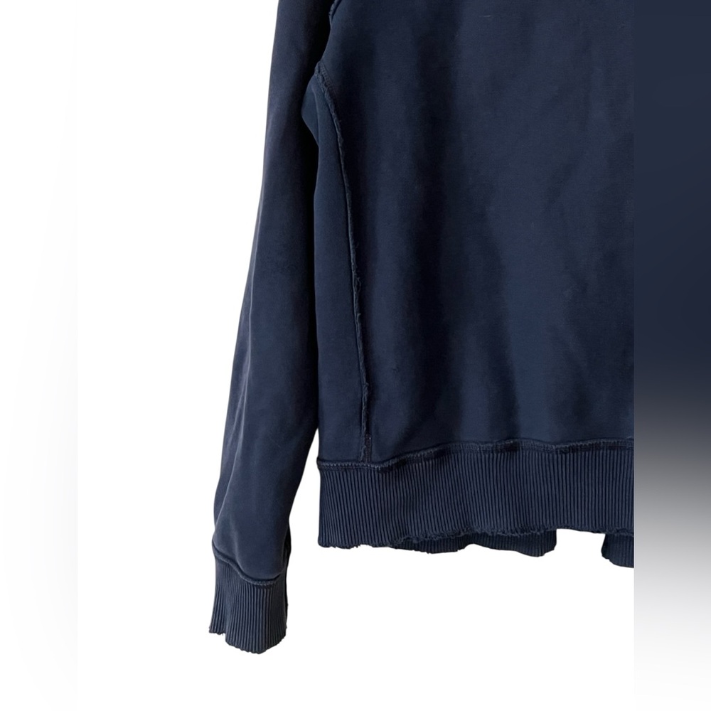 Abercrombie & Fitch vintage distressed logo zip up muscle hoodie sweatshirt Y2K - Picture 8 of 13